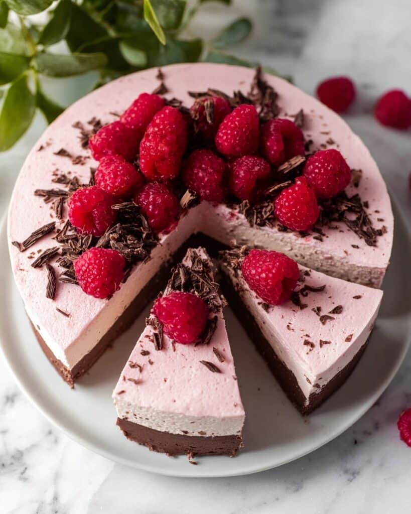 Chocolate Raspberry Mousse Cake Recipe