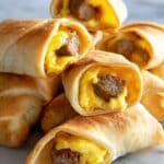 Sausage and Egg Crescent Roll-Ups Recipe
