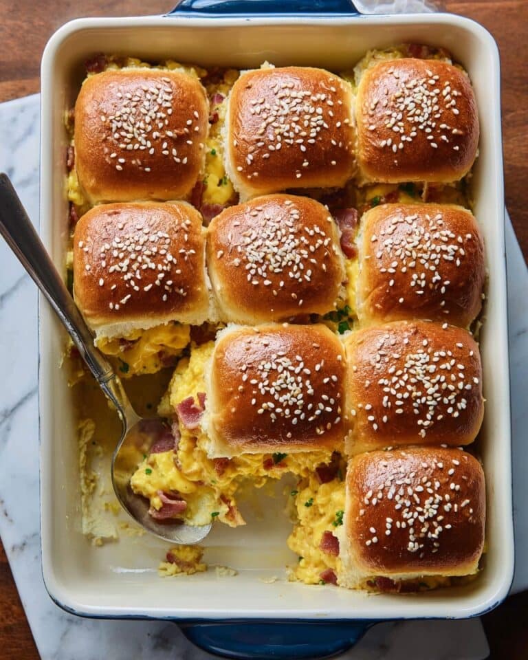 Egg and Cheese Breakfast Sliders Recipe