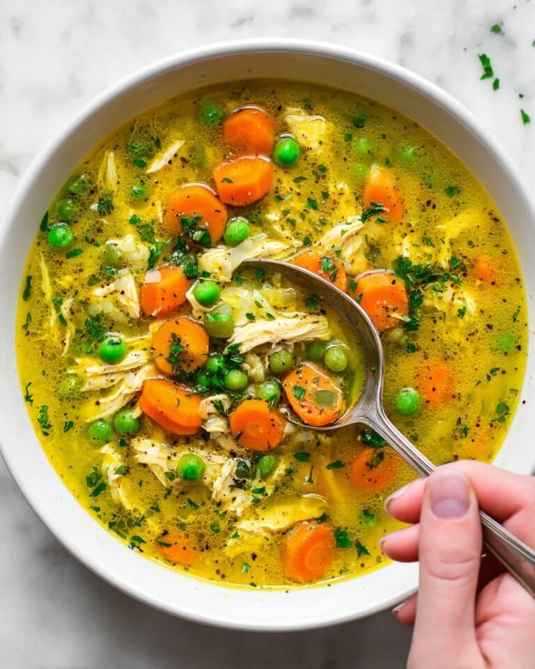 Anti-Inflammatory Turmeric Chicken Soup Recipe