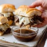 Slow Cooker French Dip Sandwiches Recipe