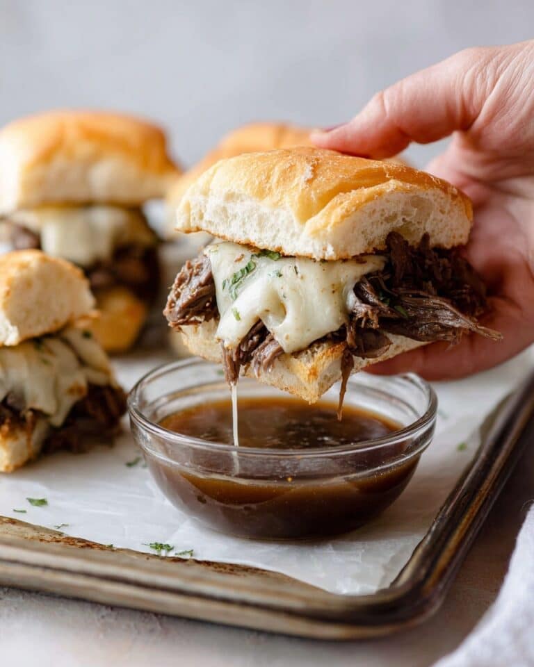 Slow Cooker French Dip Sandwiches Recipe