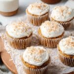 Easy & Healthy Carrot Cake Muffins with Cream Cheese Glaze Recipe
