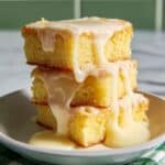 Lemon Brownies with Lemon Glaze Recipe