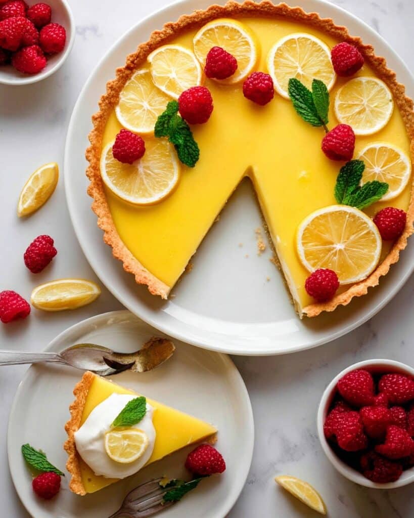 French Lemon Tart – Tarte au Citron Recipe