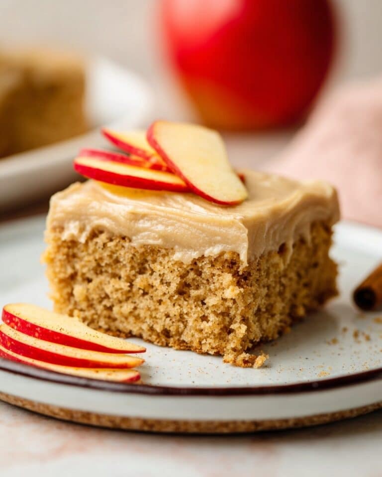 Apple Spice Cake with Brown Sugar Icing Recipe