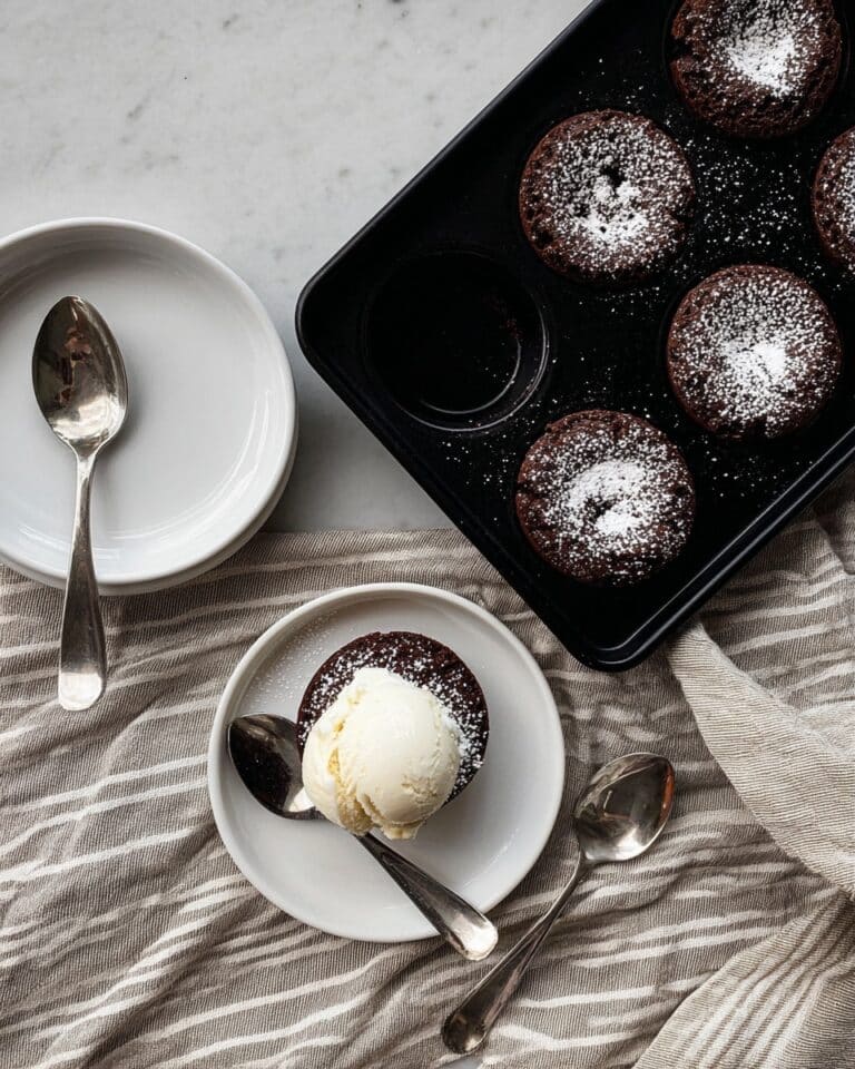 Brownie Lava Cakes Recipe