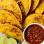 Easy Baked Crispy Chicken Tacos Recipe
