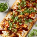 Loaded BBQ Chicken Flatbread Pizza Recipe