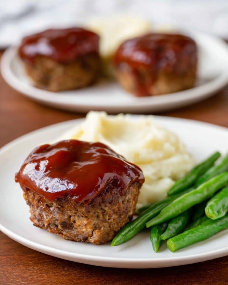 Mini Muffin Tin Meatloaves Recipe
