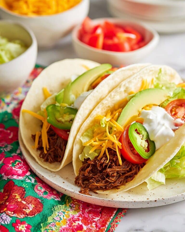 Crock Pot Beef Tacos Recipe
