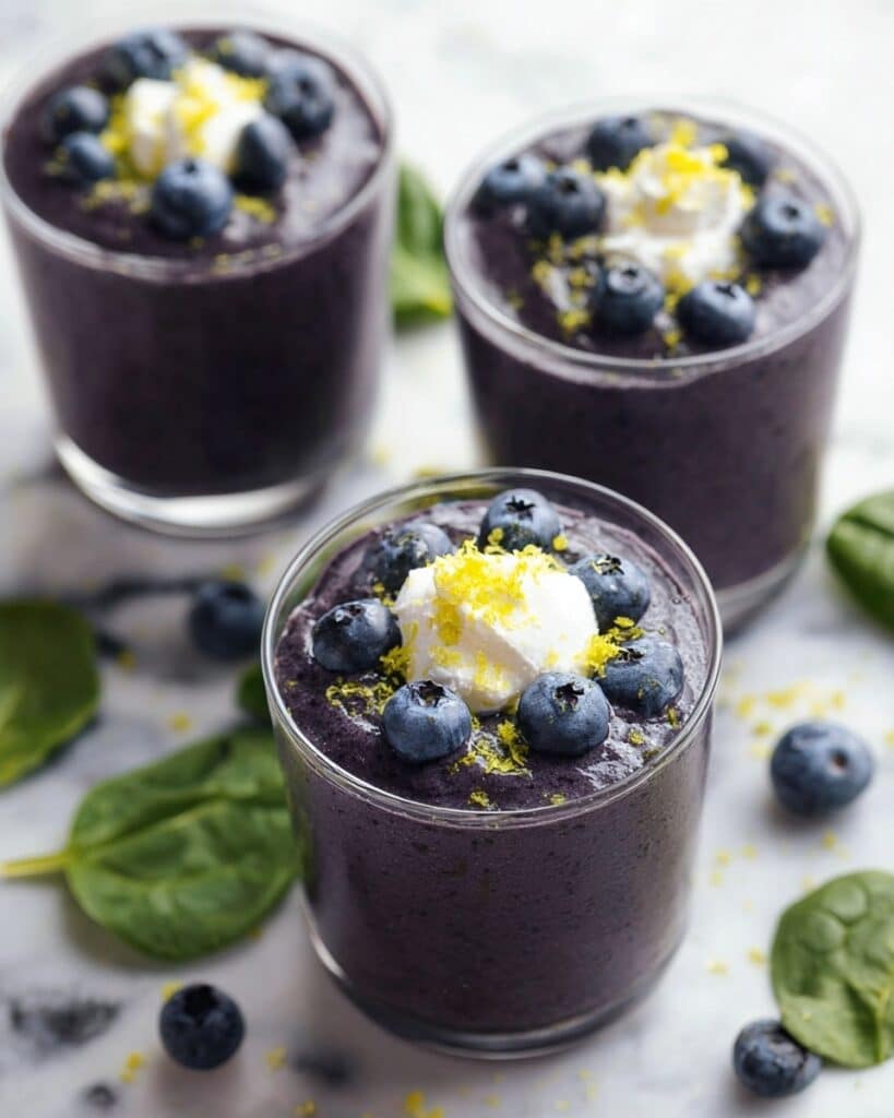 Blueberry Flaxseed Smoothie Recipe