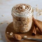 Cinnamon Roll Overnight Oatmeal Recipe