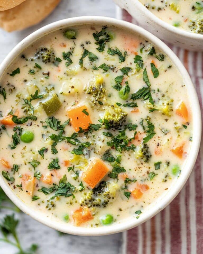 Veggie Pot Pie Soup Recipe