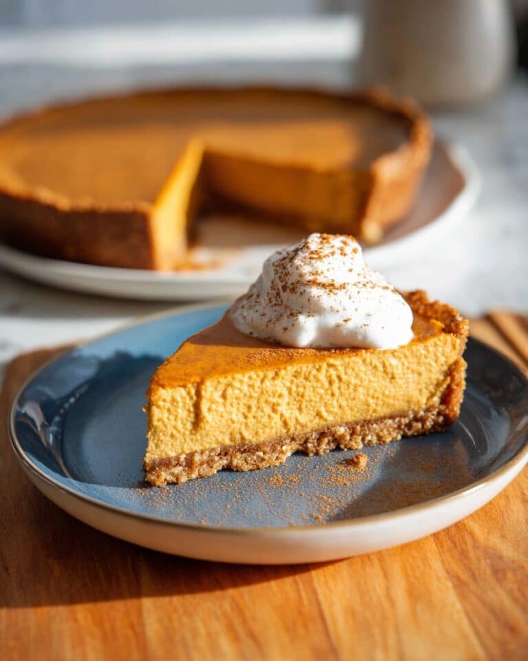Pumpkin Cottage Cheese Cheesecake Recipe