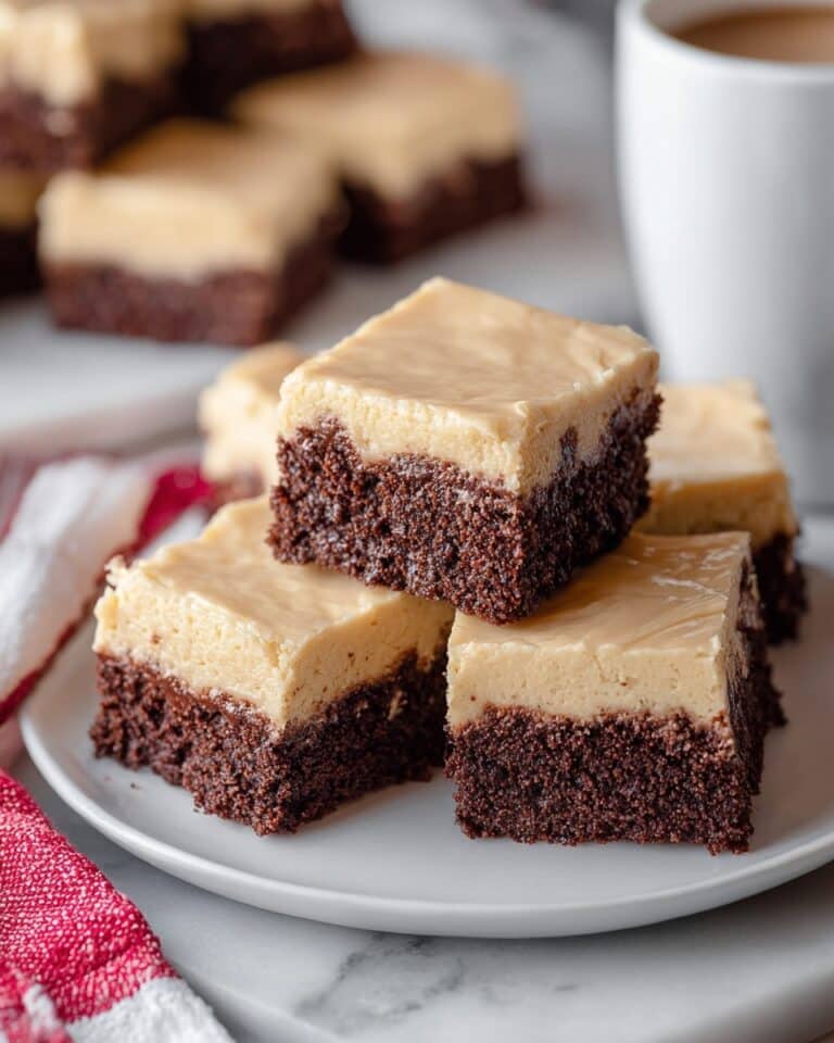 Frosted Coffee Brownies Recipe