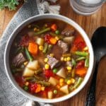 Old Fashioned Vegetable Beef Soup Recipe