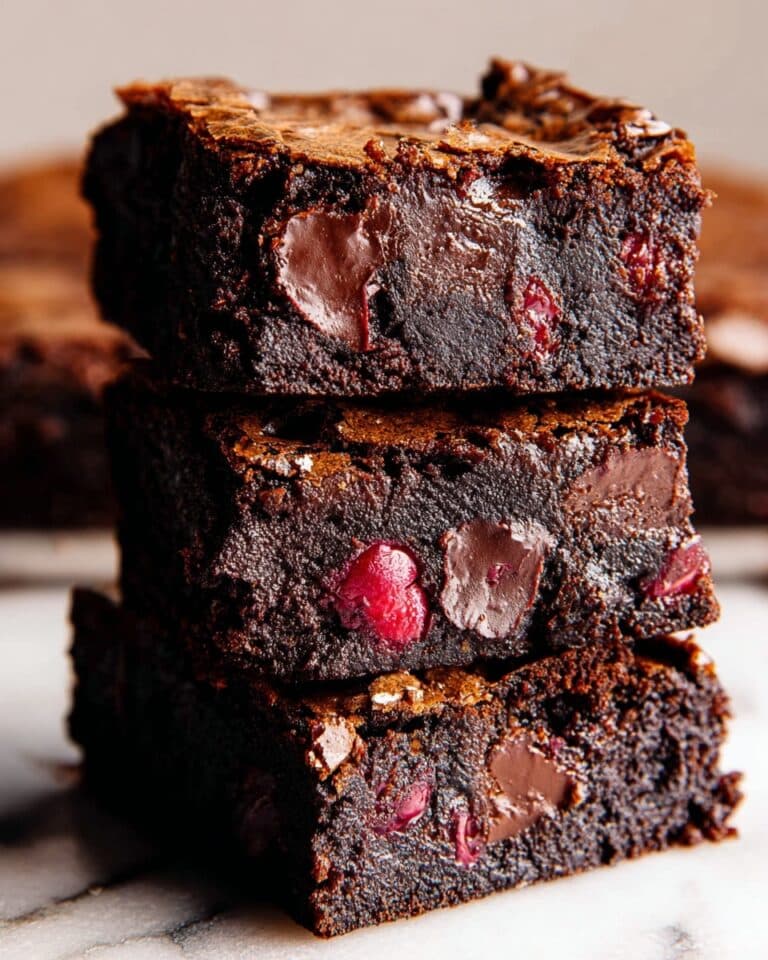 Chocolate Cherry Brownies Recipe