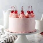 Homemade Cherry Chip Cake Recipe