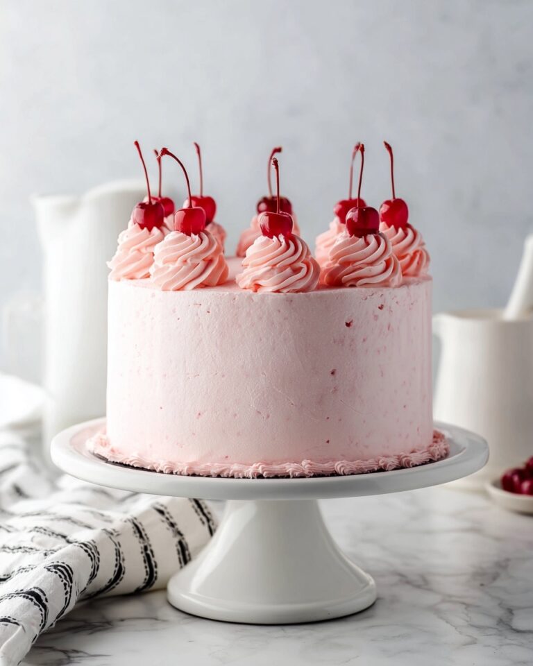Homemade Cherry Chip Cake Recipe
