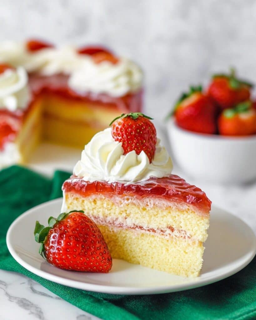 Strawberry Upside Down Cake Recipe
