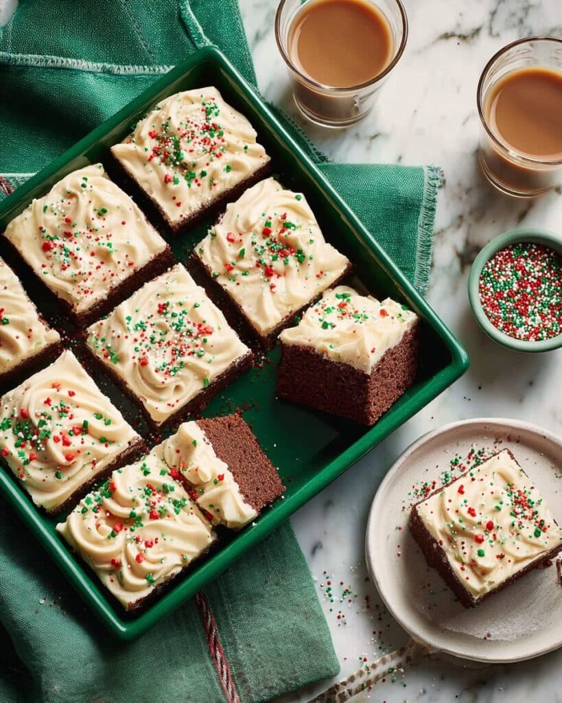Gingerbread Cake with Cinnamon Molasses Frosting Recipe