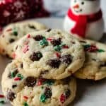Chocolate Chip Sprinkles Butter Cookies Recipe