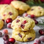 Orange Cranberry Cookies Recipe