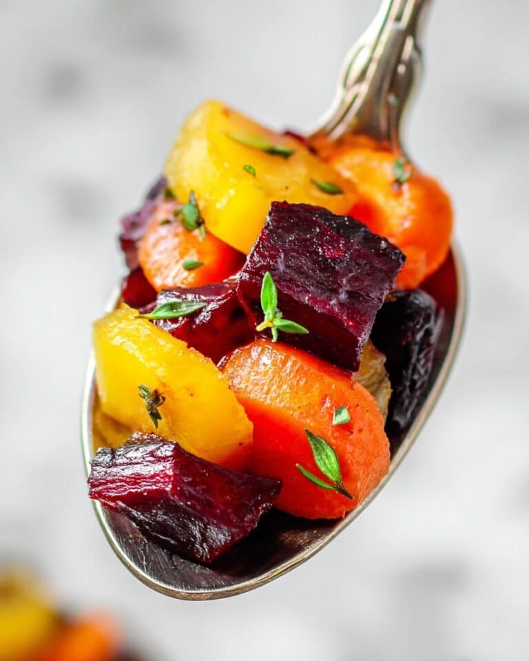 Honey Roasted Beets & Carrots Recipe