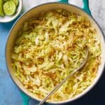 Sauteed Cabbage with Garlic and Lime Recipe