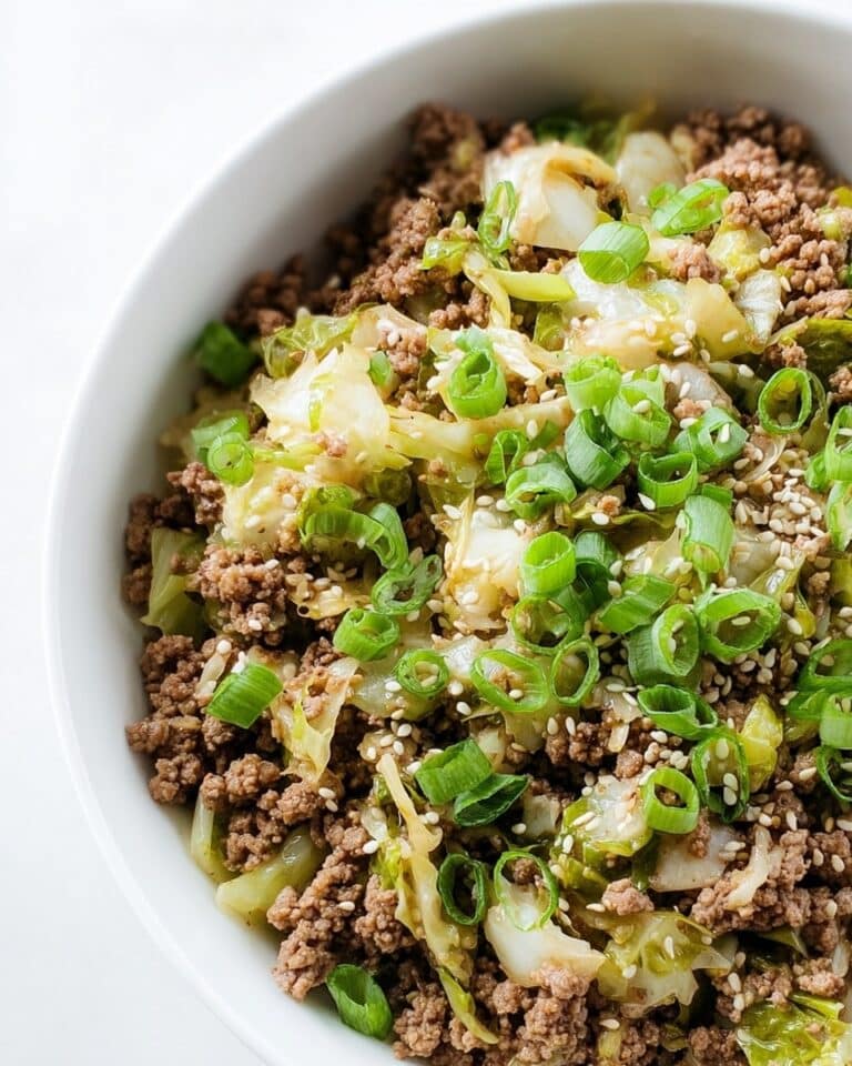 Ground Beef and Cabbage Stir-Fry Recipe