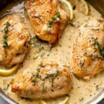 Creamy Lemon Thyme Chicken Recipe