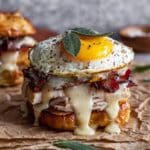 Thanksgiving Leftovers Croque Madame Recipe