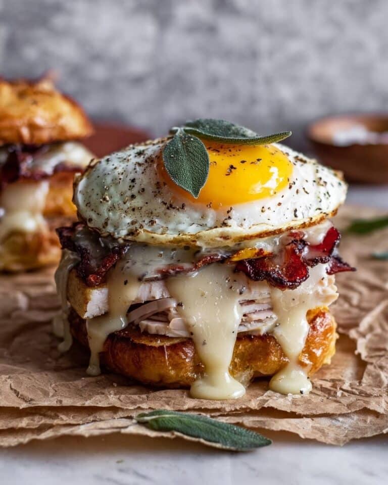Thanksgiving Leftovers Croque Madame Recipe