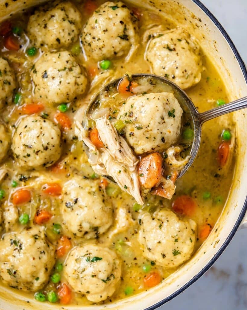 Easy Chicken and Dumplings Recipe