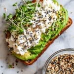 Everything Bagel & Avocado Breakfast Toast Recipe