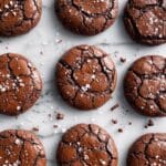 Best Ever Fudgy Salted Brownie Cookies Recipe
