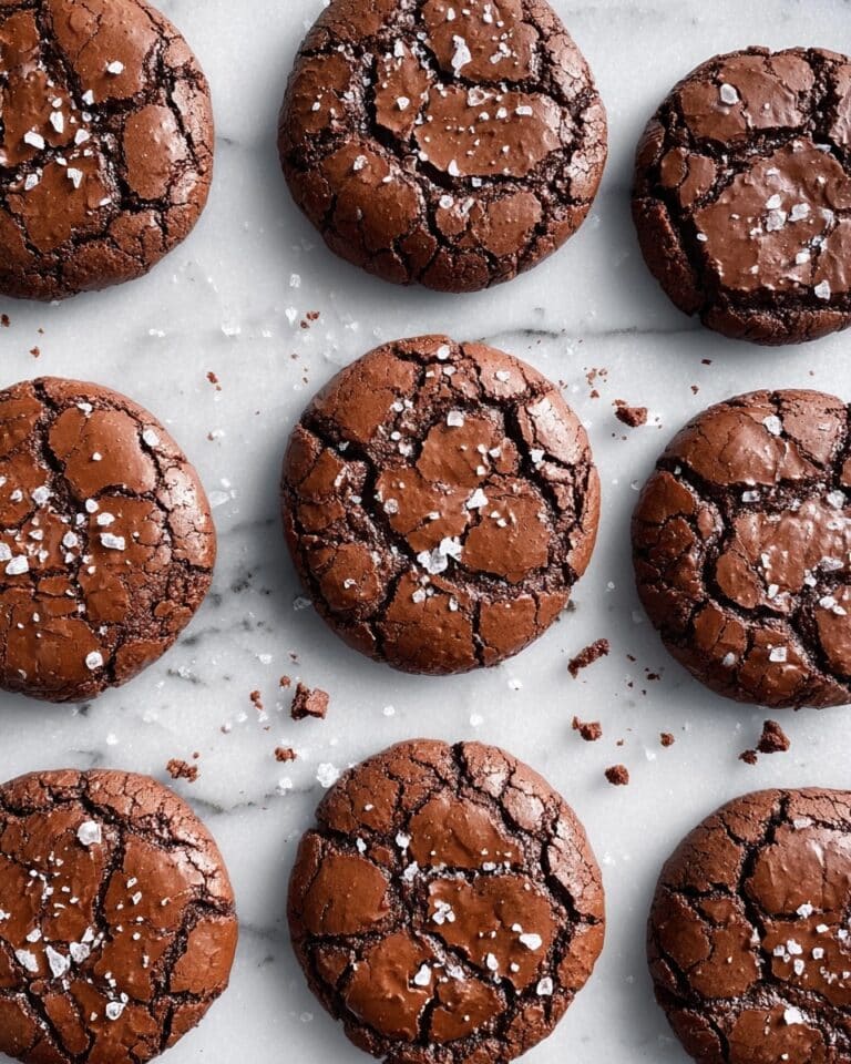 Best Ever Fudgy Salted Brownie Cookies Recipe