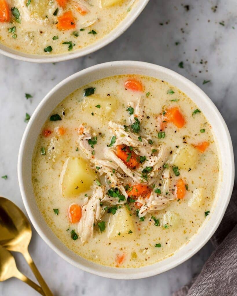 Chicken Pot Pie Soup Recipe