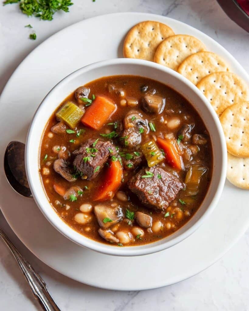 Hearty Beef and Barley Soup Recipe