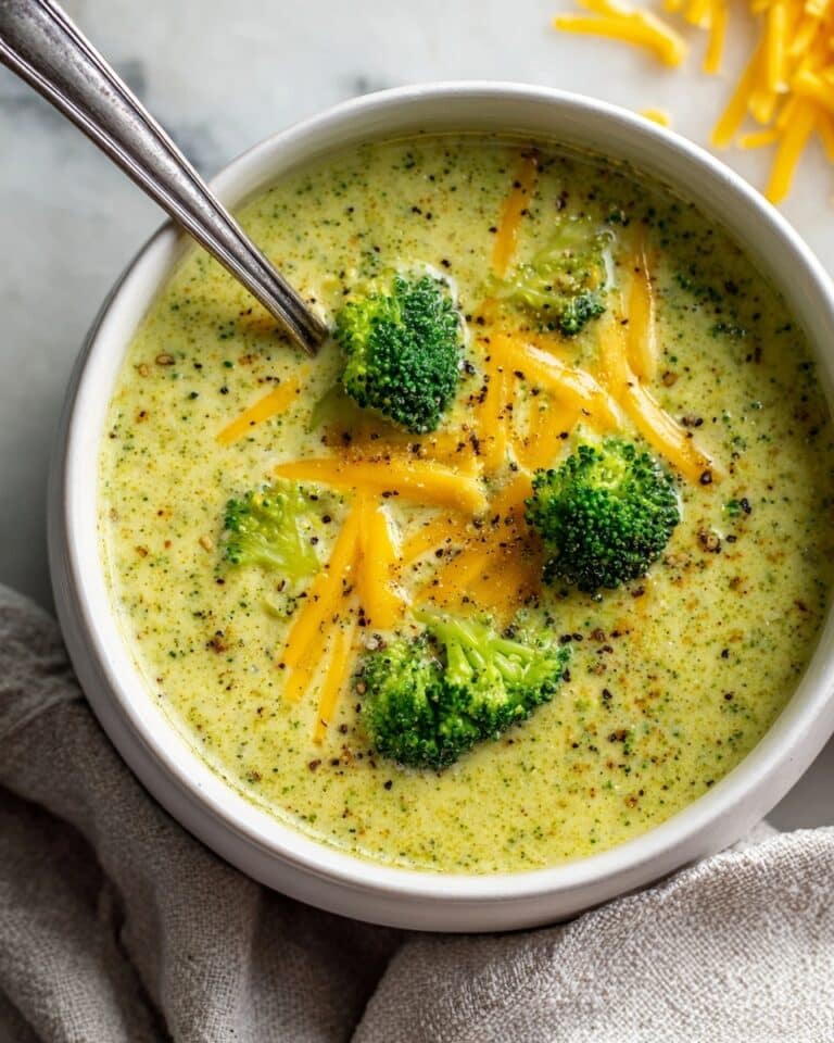 Broccoli Cheddar Soup Recipe