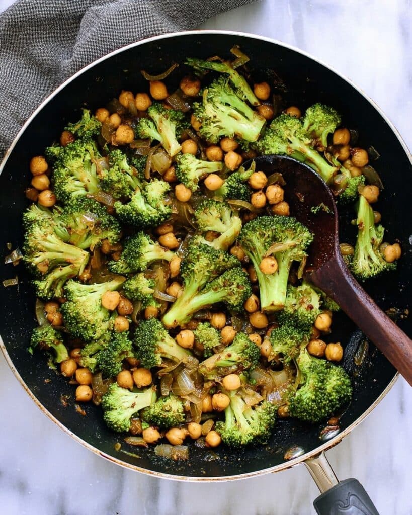 Garlic Broccoli Stir Fry Recipe
