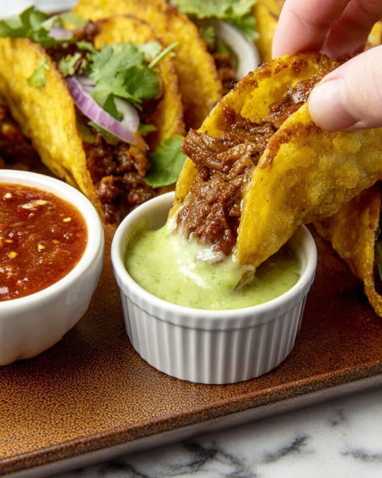 Easy Crispy Ground Beef Tacos Recipe