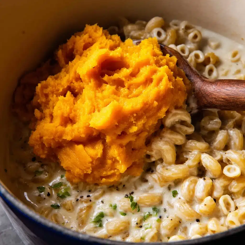 One Pot Stove-Top Pumpkin Mac and Cheese Recipe 4 One Pot Stove-Top Pumpkin Mac and Cheese Recipe - Recipe Image