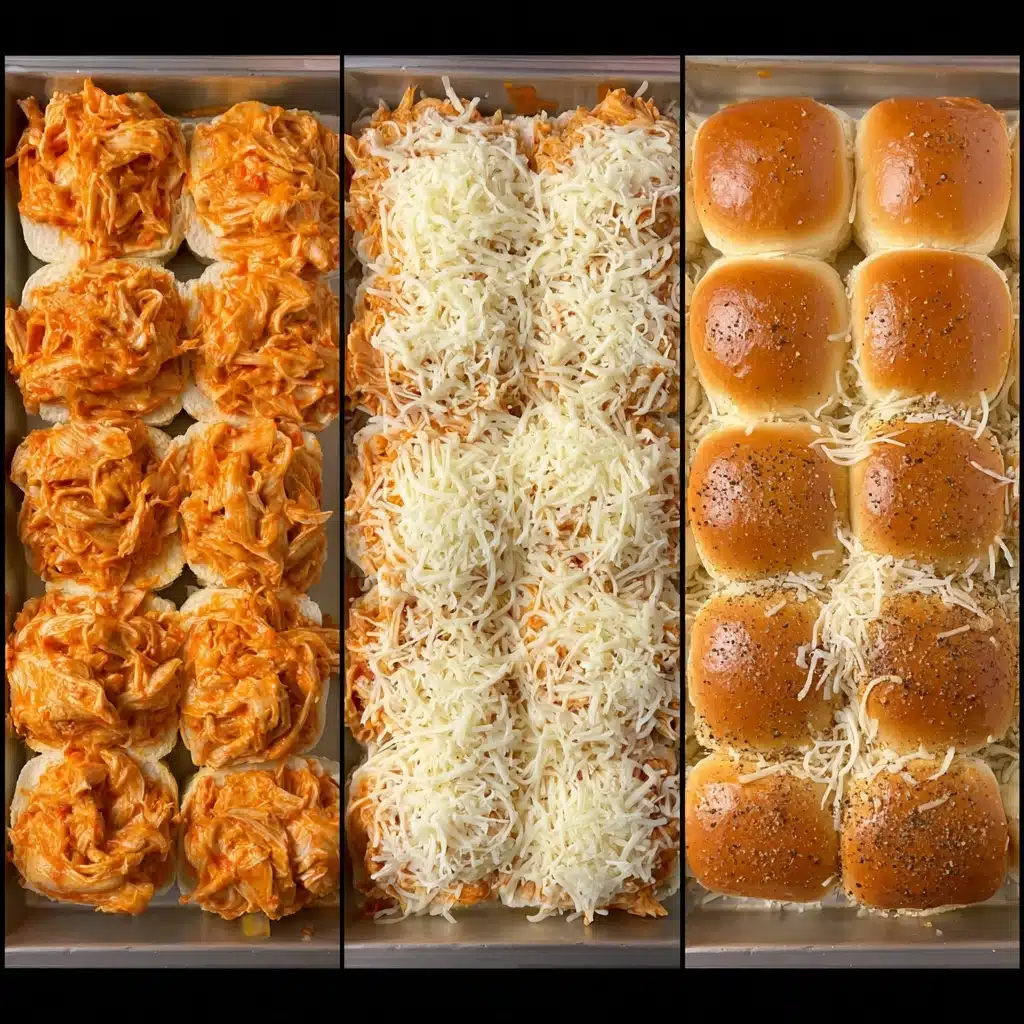 Spicy Buffalo Chicken Sliders Recipe - Recipe Image