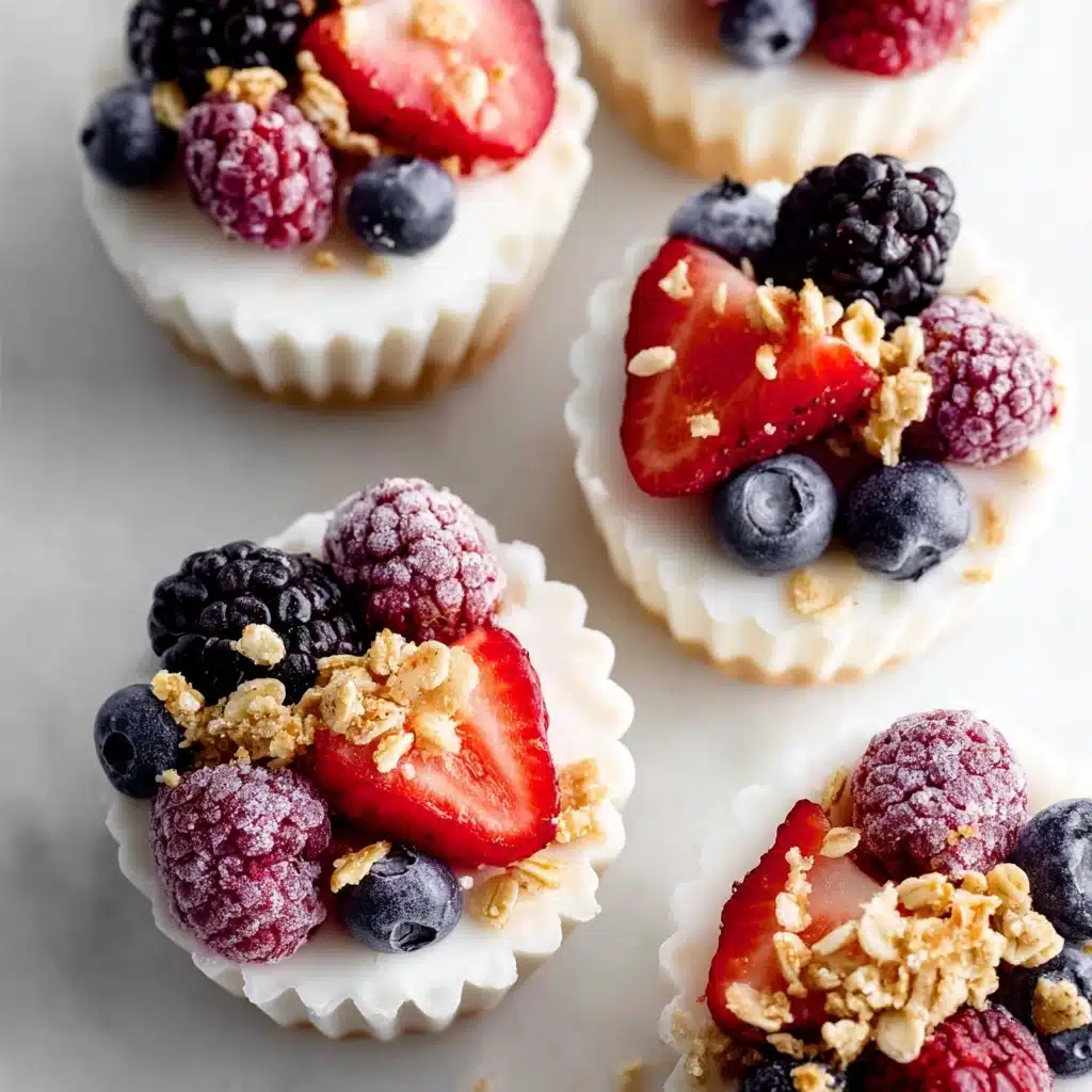 Frozen Yogurt Granola Cups Recipe - Recipe Image