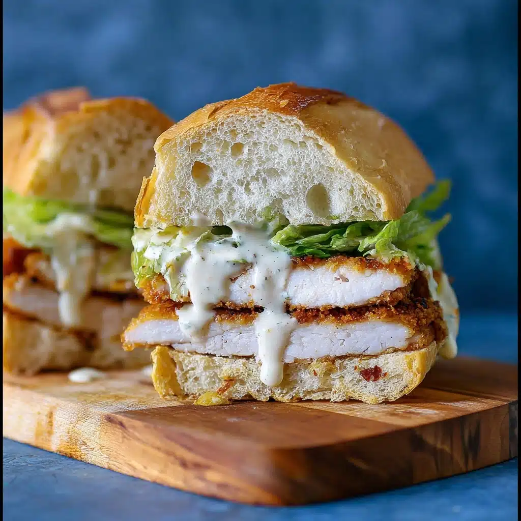 Crispy Chicken Caesar Sandwich Recipe 5 Crispy Chicken Caesar Sandwich Recipe - Recipe Image