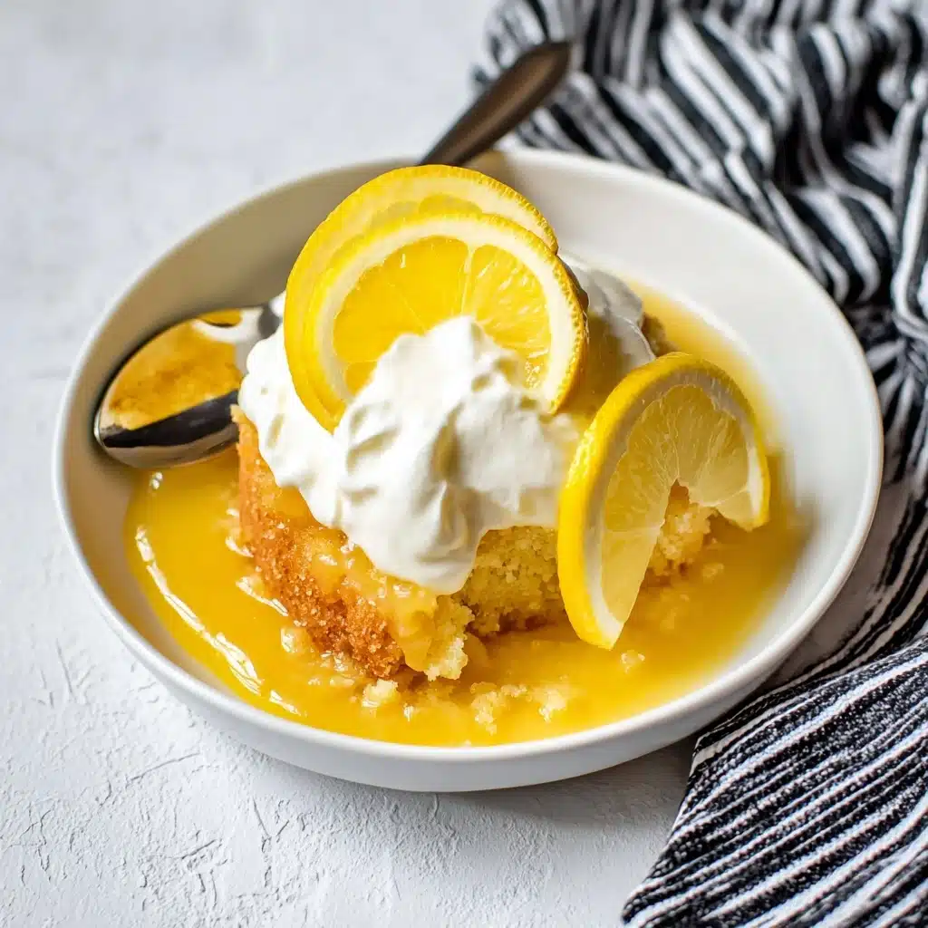 Lemon Dump Cake Recipe 5 Lemon Dump Cake Recipe - Recipe Image