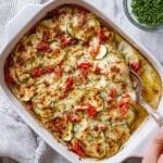 Mediterranean Chicken Zucchini Bake Recipe