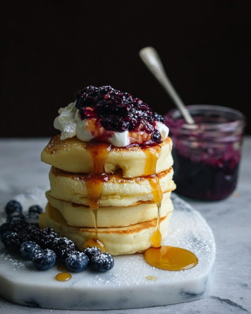 Fluffy Japanese Soufflé Pancakes Recipe
